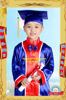 Áo tốt nghiệp mầm non M14